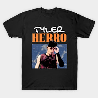 Tyler Herro // Retro Style Design T-Shirt